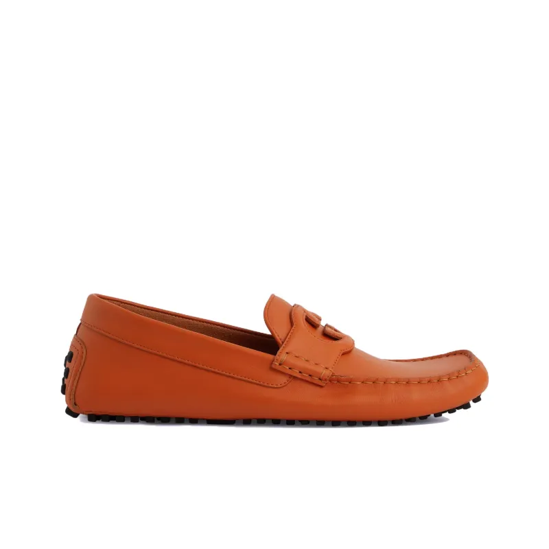 GUCCI Interlocking Men's Casual Shoes Men's Orange-1