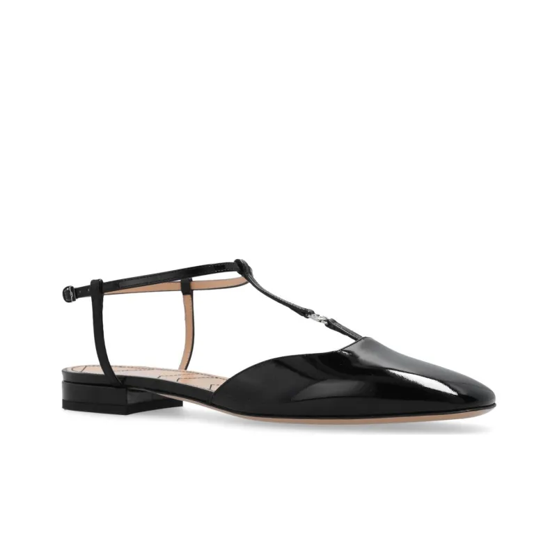 GUCCI Denim Casual Shoes Women's Black-2