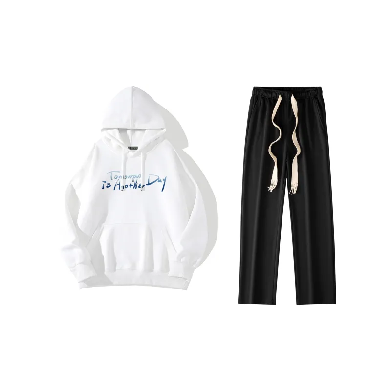 B.X Sweatshirt Sets Unisex-4