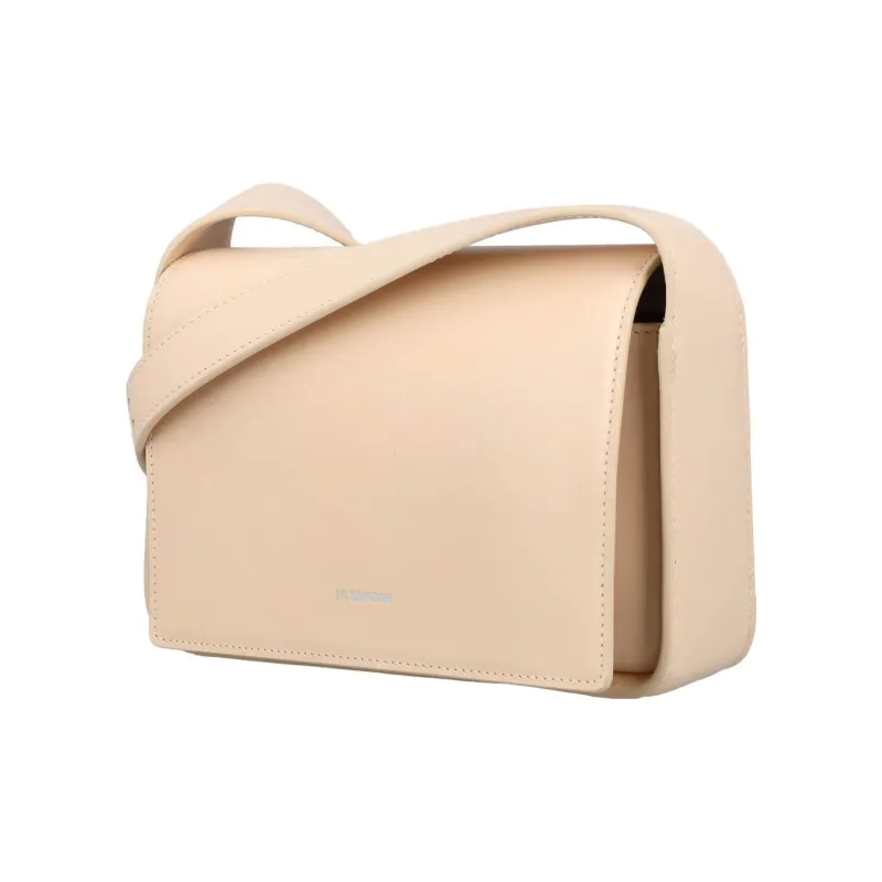 JIL SANDER Logo Printed Small Sling Shoulder Bag-4
