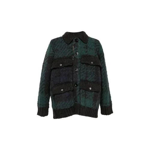 Sacai Jackets Men Green