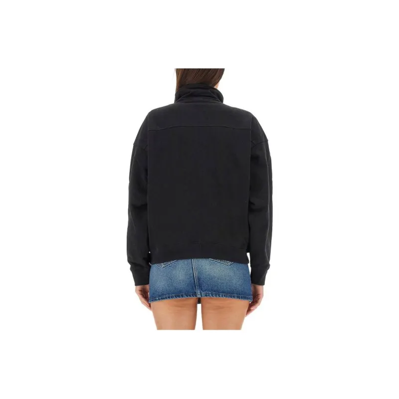 SPORTY & RICH Sweatshirts Unisex Black-2