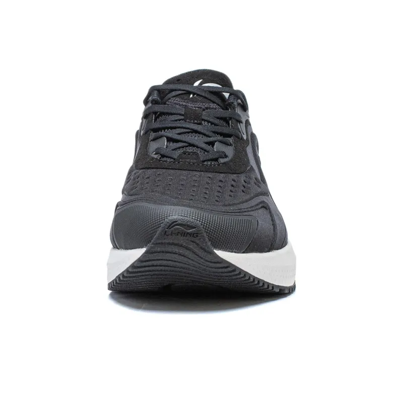 LiNing Cushioning Wear Resistant Low Top Running Shoes Women's Black-4