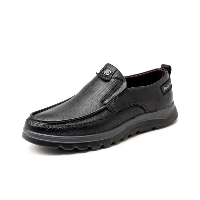 Spider King Casual Shoes 3cm Men's Black-1