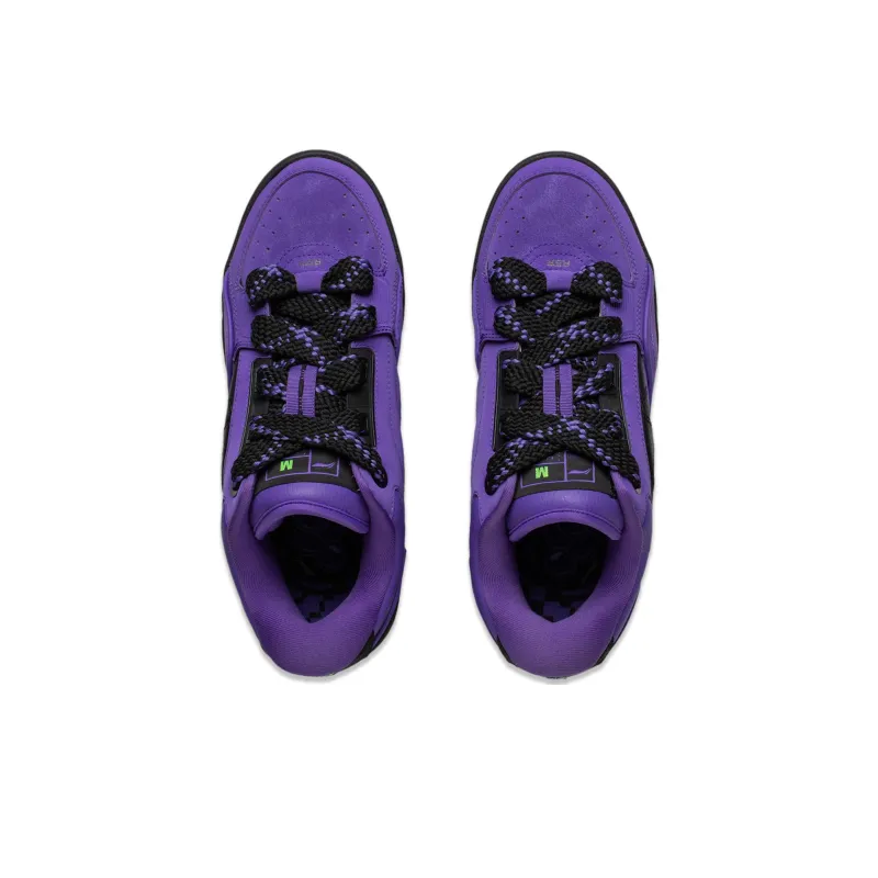 LiNing RSR 101 XXL Cushioning Anti Slip And Wear Resistant Low Top Basketball Shoes Unisex Black Purple-3
