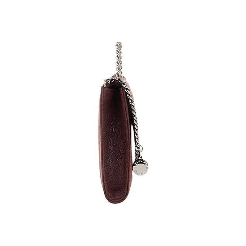 Stella McCartney Falabella Artificial Leather Shoulder Bag Crossbody Bag Women's Burgundy-2