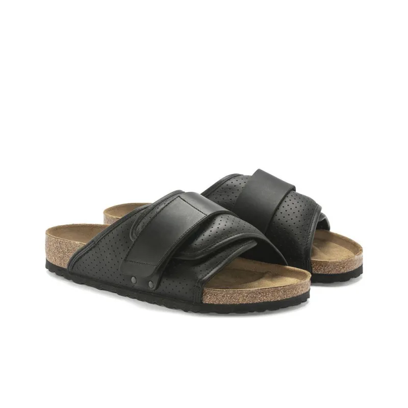 Birkenstock Kyoto Padded Leather Puff Pack Black-3