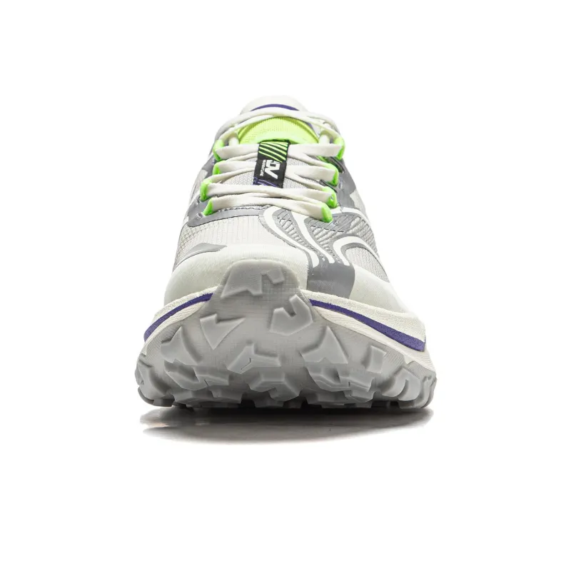 LiNing Dilu Cushioning Anti Slip And Wear Resistant Low Top Running Shoes Men's Silver Gray-4