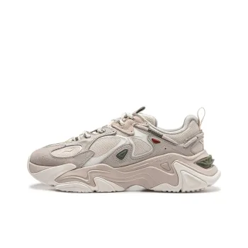 LiNing A Thousand Ways 2 CF Tracing Anti Slip Wear Resistant Low Top Casual Shoes Women's Mica Gray