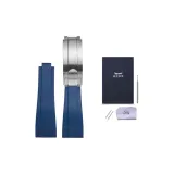 Blue+Silver-Tone Buckle[All Interface 20mm]