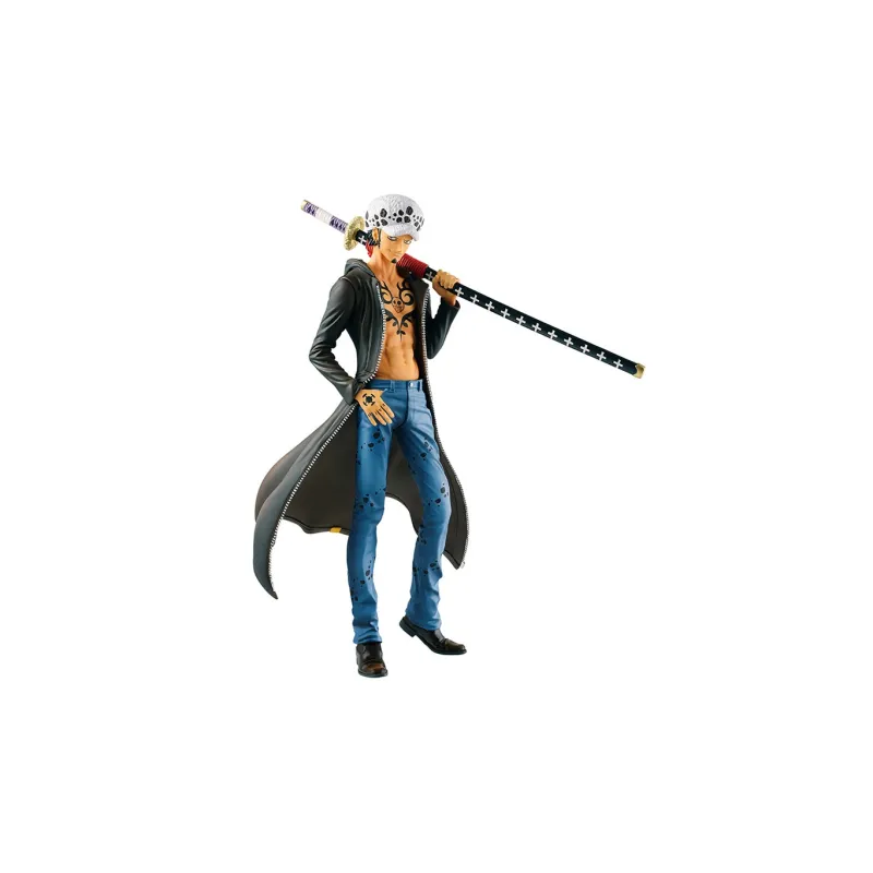 BANPRESTO Luffy & Zoro & Sanji & Law & Ace Ichiban Kuji Memory Figure Scale Figures-3