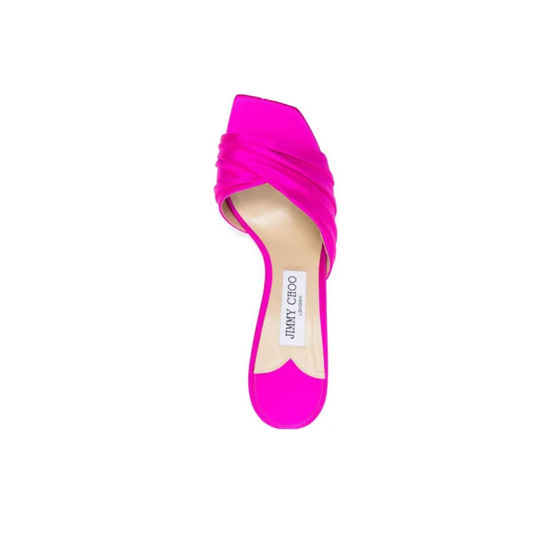 Jimmy Choo Basil 75mm Open-toe Mules-4
