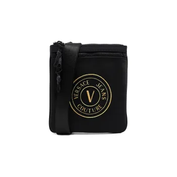 VERSACE JEANS COUTURE Logo patch Messenger Bag