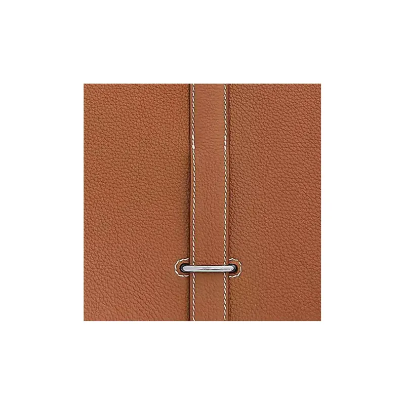 HERMES Steve Light Junior Togo Calfskin Messenger Bag Shoulder Bag Crossbody Bag Men's 21Naturel-Sable Tea Brown-4