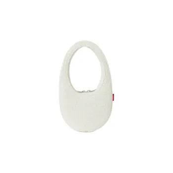 COPERNI Mixed Wool Handbag Small Size Women's White