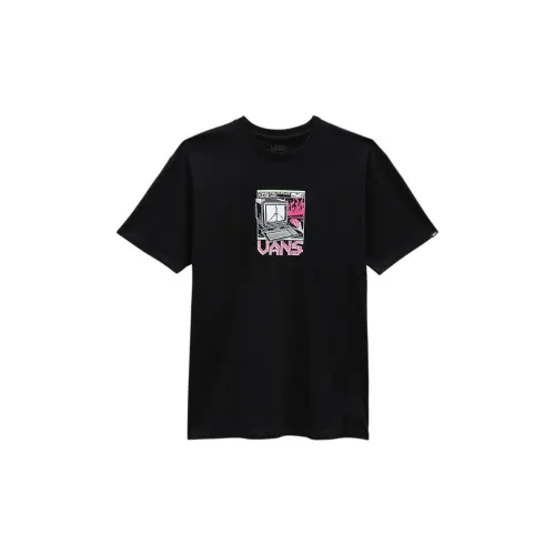 Vans Throwback Peace Machine T-Shirts Men Black