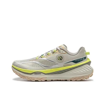 LiNing Cushioning Slip Resistant And Abrasion Resistant Low Top Running Shoes Women's Mica Gray