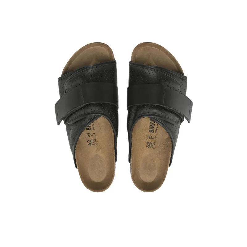 Birkenstock Kyoto Padded Leather Puff Pack Black-1