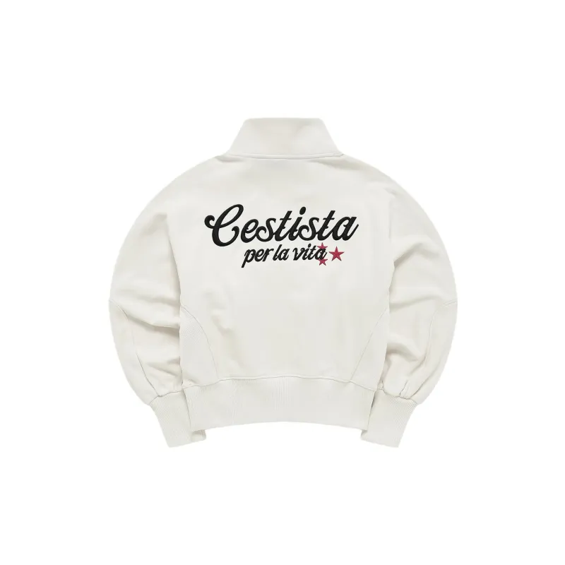 FILA FUSION Sweatshirt Women's Wheat Cream-1