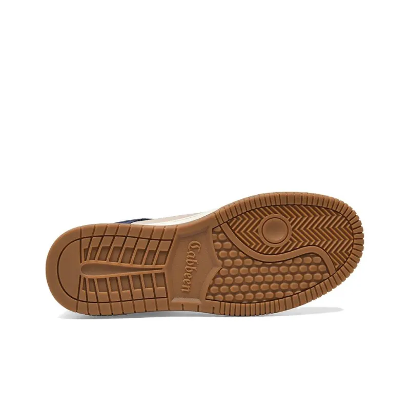Cabbeen Patchwork Print Skateboarding Shoes Men-4