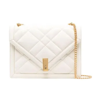 Polo Ralph Lauren Calfskin Portable Crossbody Bag Shoulder Bag Women's White