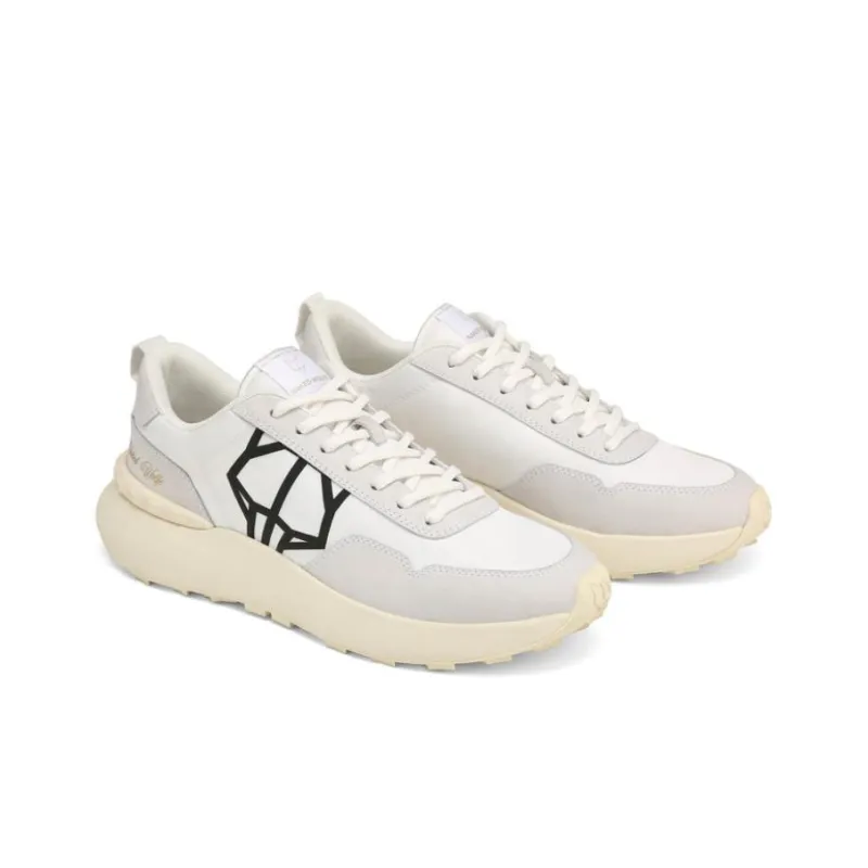 Naked Wolfe Doubt Slip-Resistant Low-Top Casual Shoes Men's White-3
