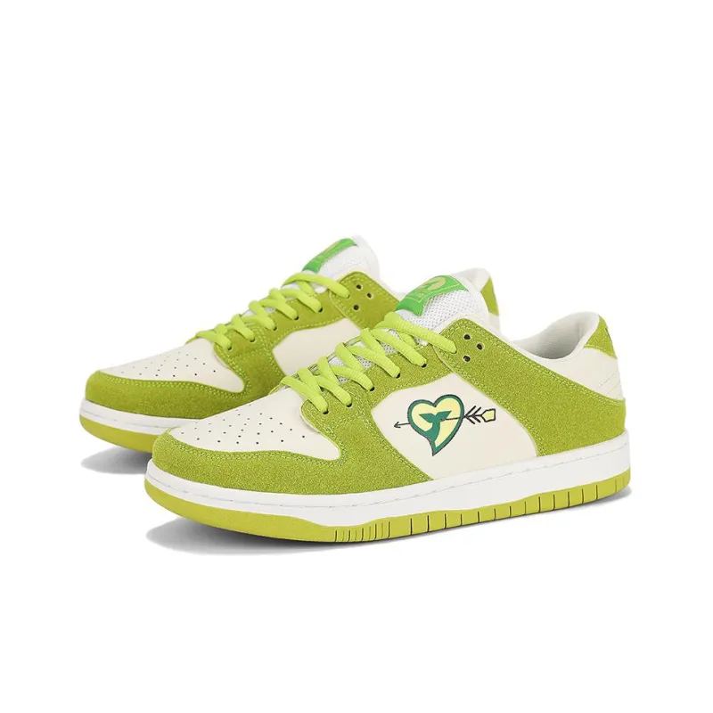 HLA JEANS Cushioned Wear-Resistant Lightweight Breathable Low-Top Skateboard Shoes Unisex-6