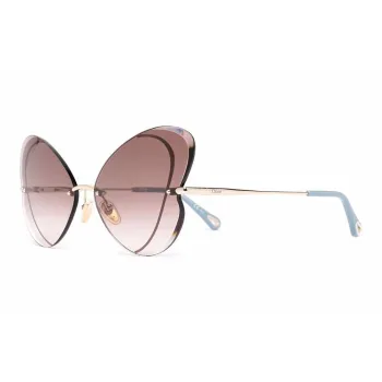Chloé Cat Eye Frame Metal Sunglasses