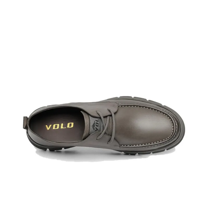 VOLO Dress Shoes Men Low Top Black/Gray-7