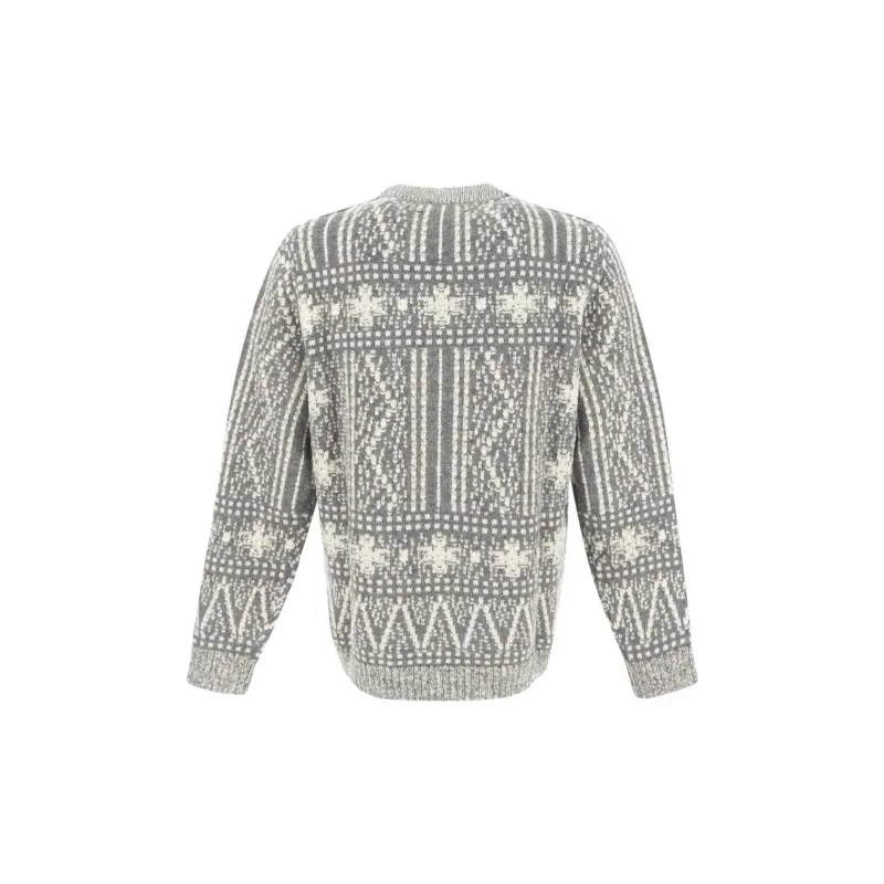 Golden Goose Fair-isle Intarsia-knit Jumper-1