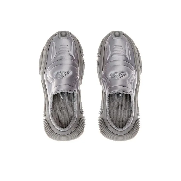 Alexander Wang Wear Resistant Low Top Sports Casual Shoes Women's Silver-2