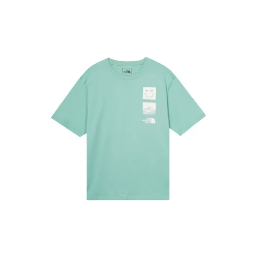 THE NORTH FACE T-Shirts Men Mustard Green