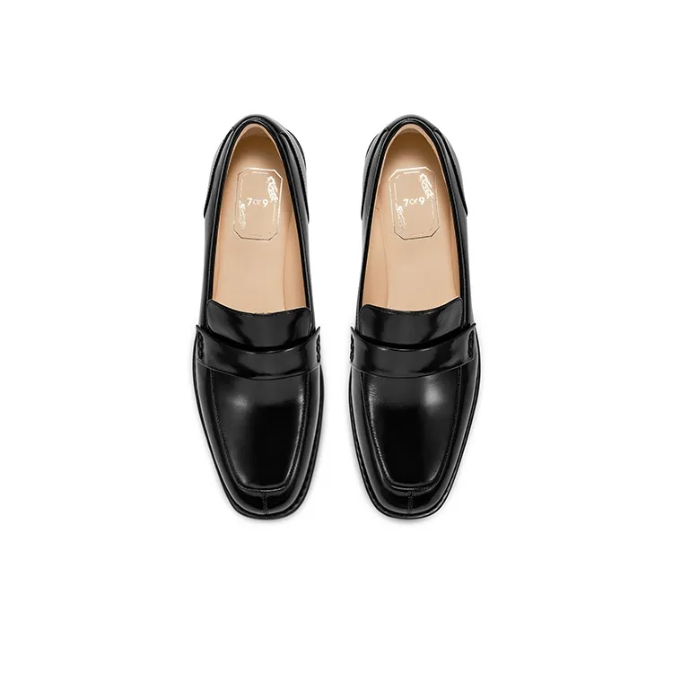 7or9 Brown Sugar Cookies Loafers Women's Classic Black-3