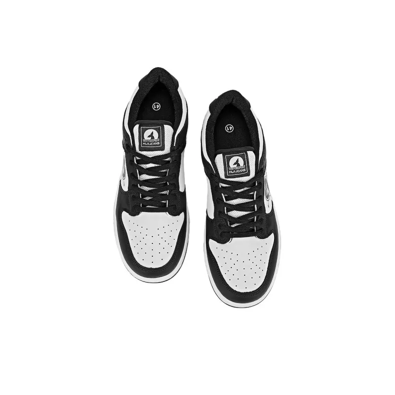 HLA JEANS Cushioned Wear-Resistant Lightweight Breathable Low-Top Skateboard Shoes Unisex-3