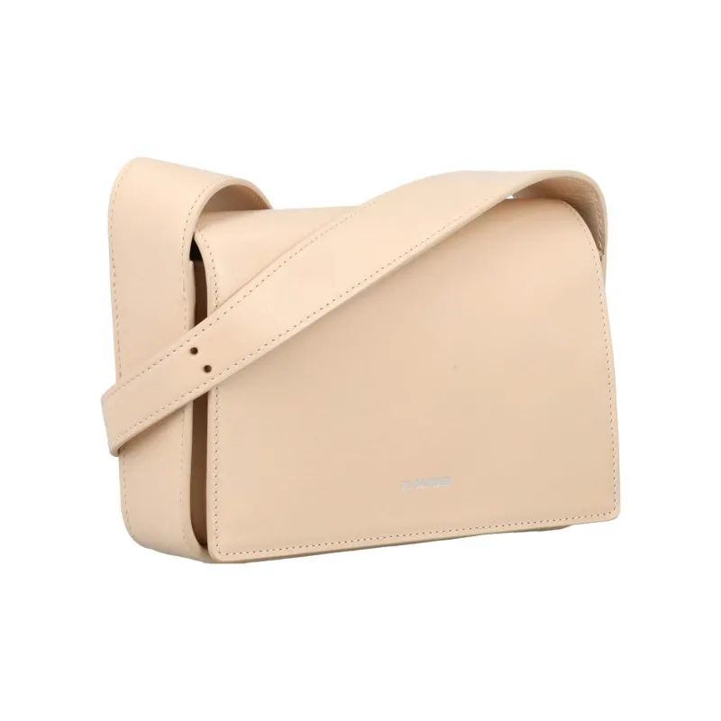JIL SANDER Logo Printed Small Sling Shoulder Bag-3