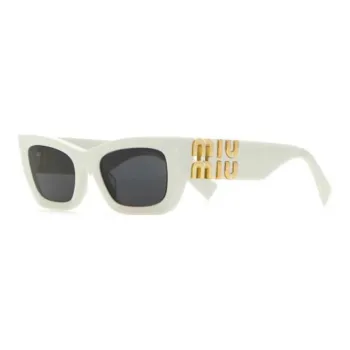 MIU MIU Glimpse Oval frame Sunglasses
