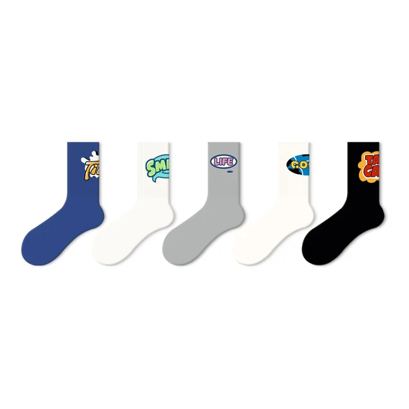 JKN Unisex Mid Calf Socks-10
