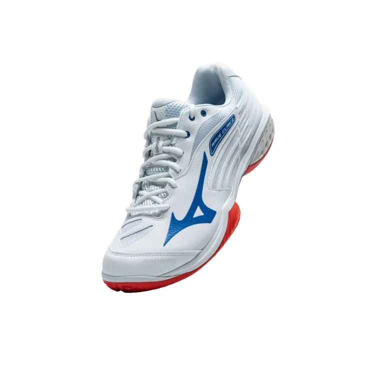 Mizuno Wave Claw White Blue Red-1