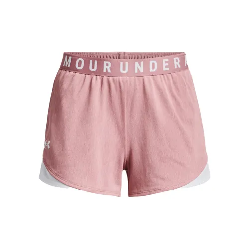 Under Armour Play Up 3.0 Sports Shorts Women's Peach