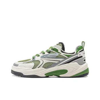 LiNing Shining Star 2 Anti Slip Wear Resistant Low Top Casual Shoes Women's Green White