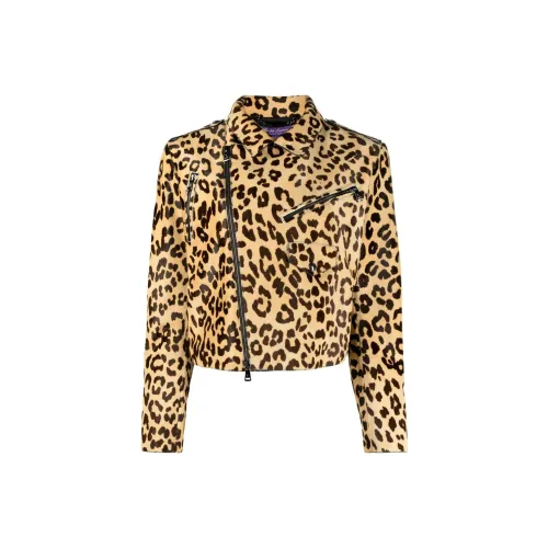 Ralph Lauren Collection Bevelyn Leopard-print Jacket