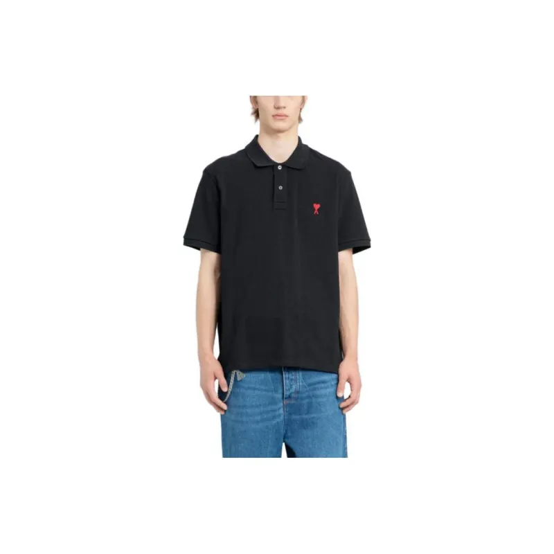 Ami Adc Polo Shirt-1