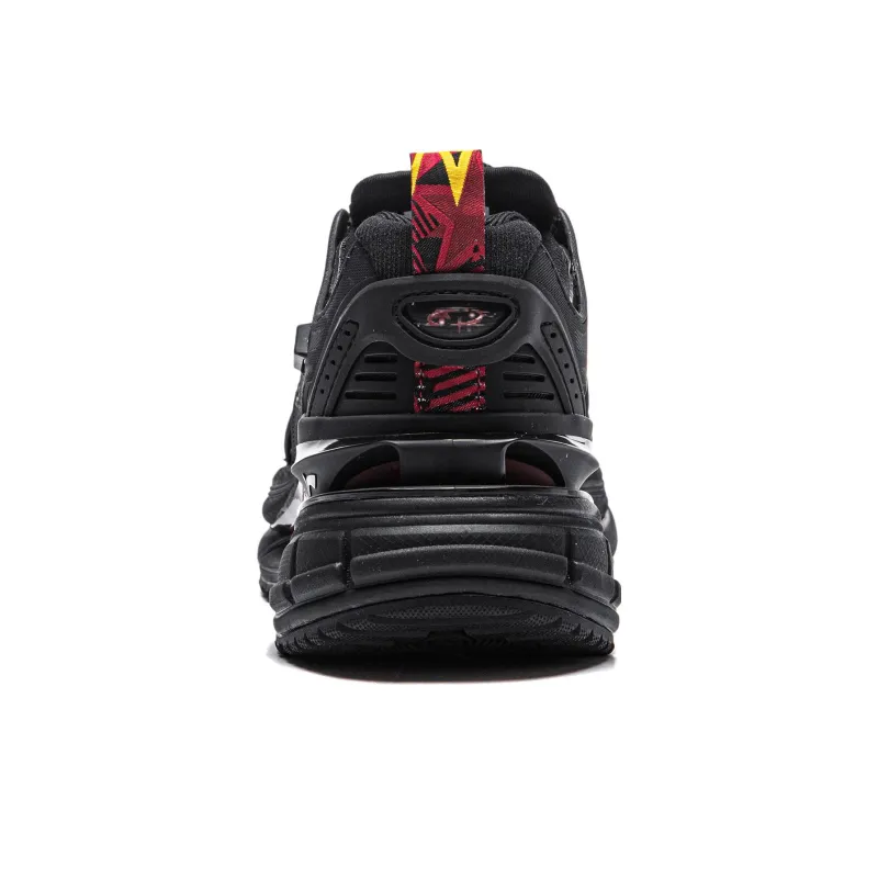 LiNing Project* Yanxing Anti Slip Wear Resistant Low Top Casual Shoes Women's Black-4