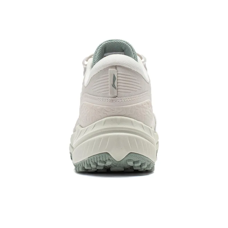 LiNing Cushioning Low Top Running Shoes Women's Pearl White-5