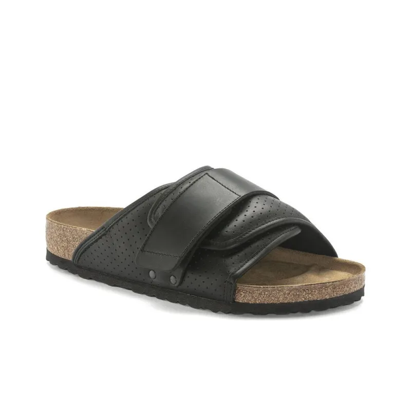 Birkenstock Kyoto Padded Leather Puff Pack Black-2