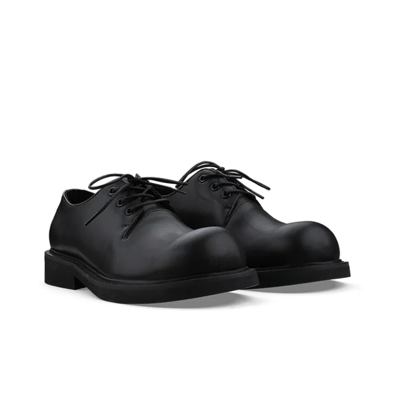 HANQIAORIJI Rakura Series Casual Shoes Unisex Black-4