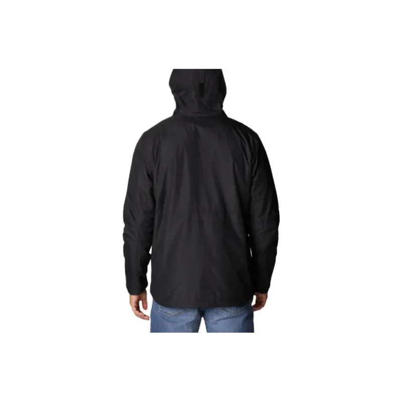 Columbia Gulfport Waterproof And Breathable Windbreaker Jacket Men's Black-1