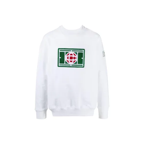 CASABLANCA Sweatshirts Men White