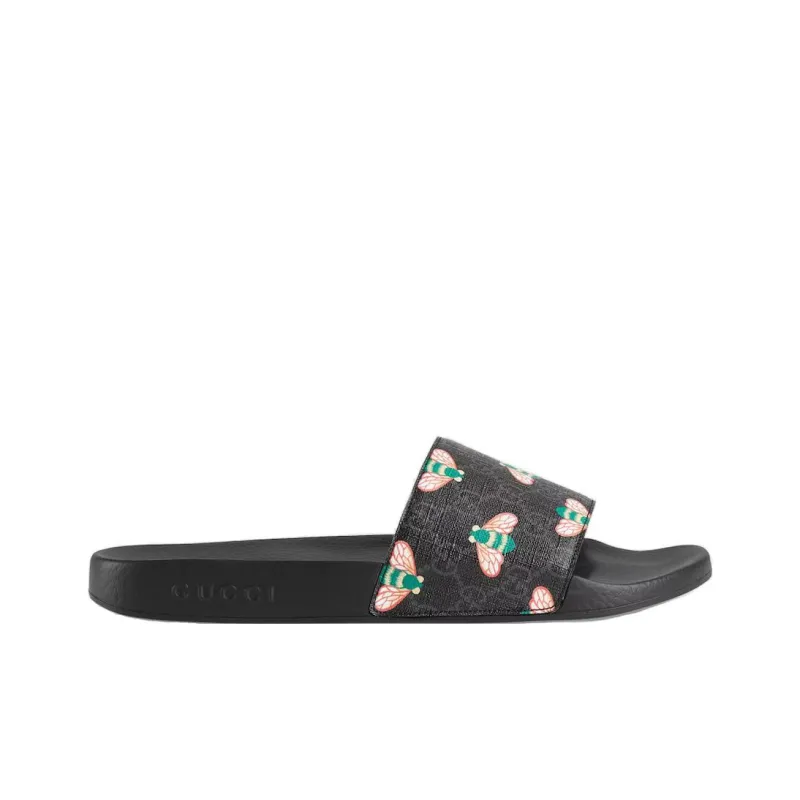 GUCCI Gg Supreme Slide 'Bee Print'-1