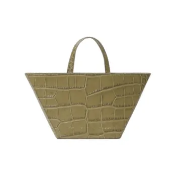 Chylak Cow Leather Handbag Mini Women's Khaki